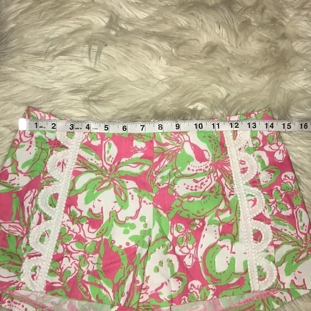Lilly Pulitzer Liza Shorts Hotty Pink